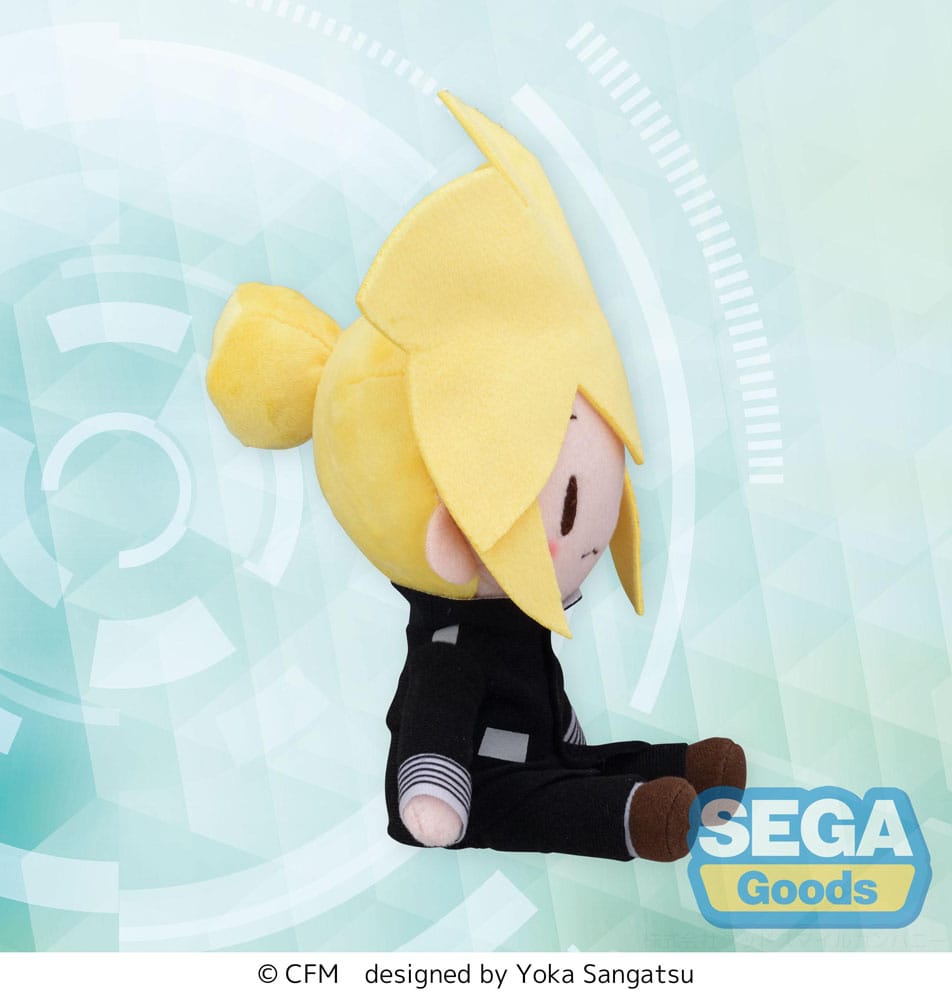 Vocaloid Kagamine Len Uniform Ver EX Sega Plush 16cm