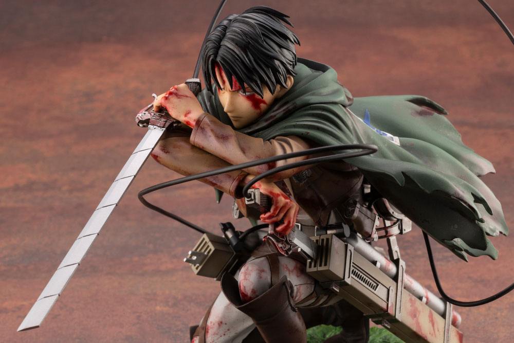 Attack on Titan Levi Ackerman Fortitude Version ARTFXJ 1/7 17cm