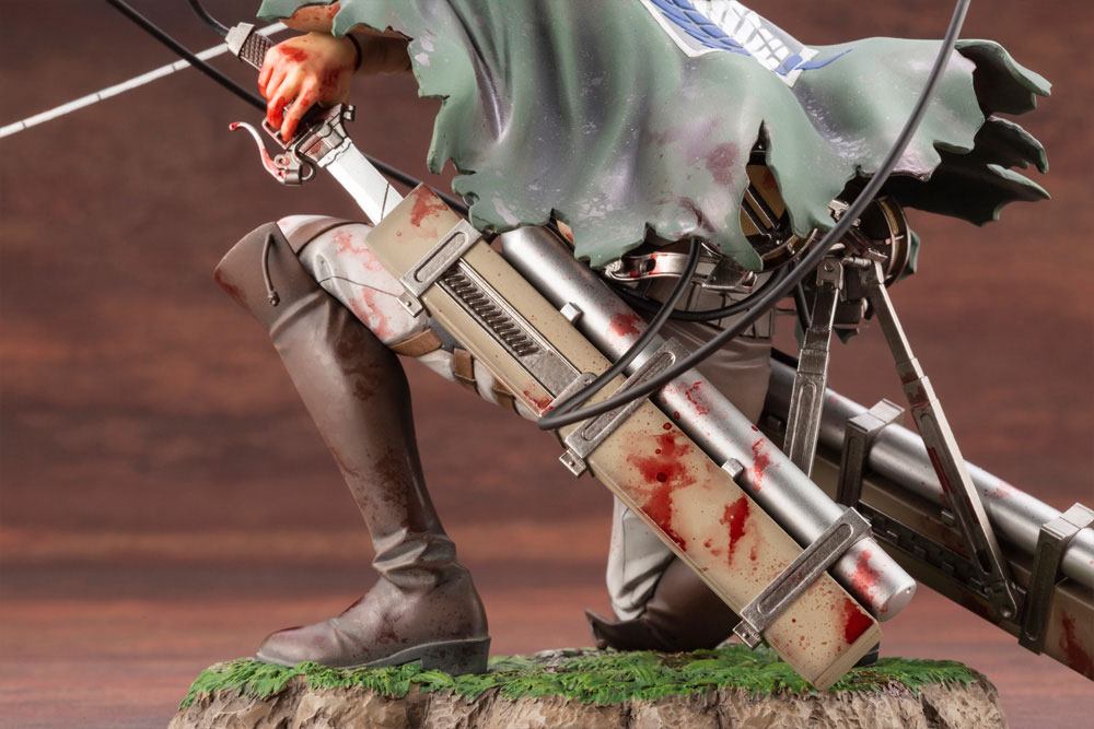 Attack on Titan Levi Ackerman Fortitude Version ARTFXJ 1/7 17cm