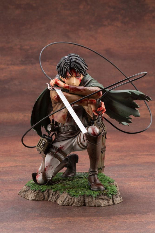 Attack on Titan Levi Ackerman Fortitude Version ARTFXJ 1/7 17cm