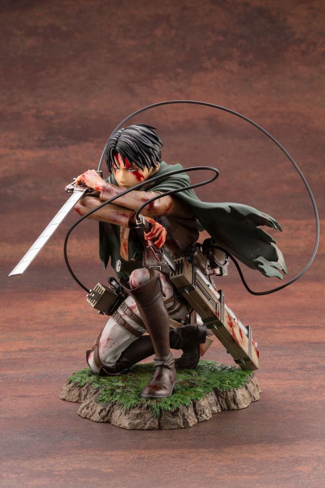 Attack on Titan Levi Ackerman Fortitude Version ARTFXJ 1/7 17cm