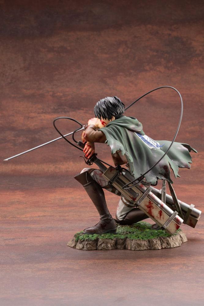 Attack on Titan Levi Ackerman Fortitude Version ARTFXJ 1/7 17cm