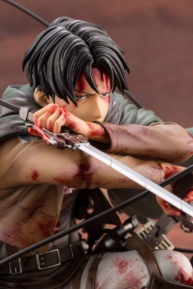 Attack on Titan Levi Ackerman Fortitude Version ARTFXJ 1/7 17cm