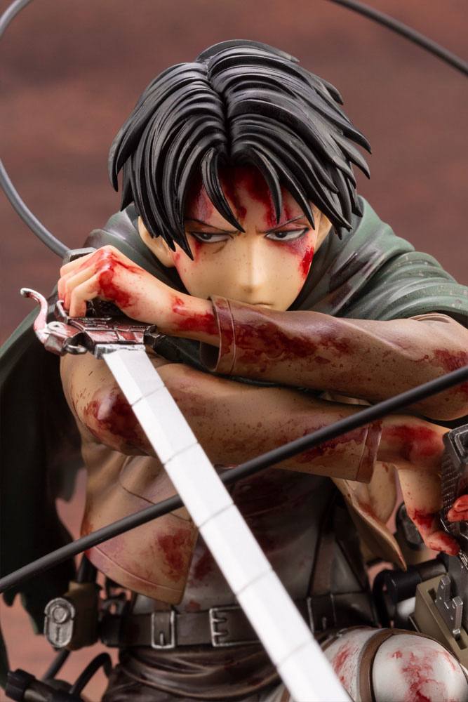 Attack on Titan Levi Ackerman Fortitude Version ARTFXJ 1/7 17cm