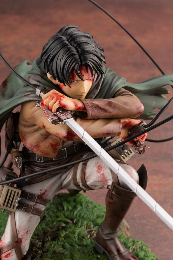 Attack on Titan Levi Ackerman Fortitude Version ARTFXJ 1/7 17cm