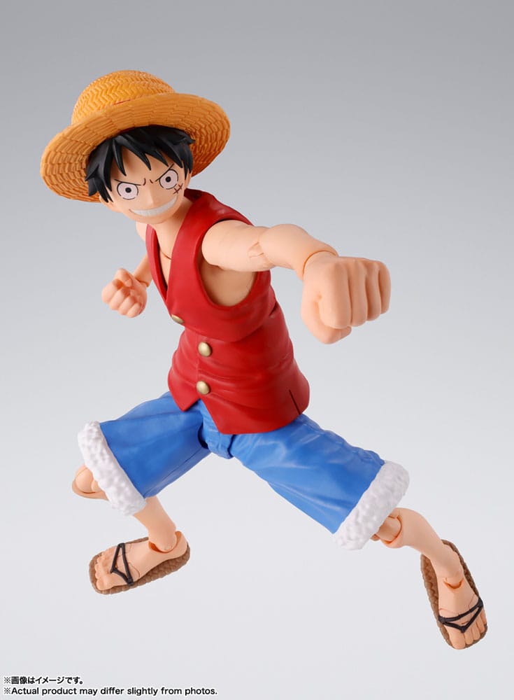 One Piece Monkey D. Luffy Romance Dawn S.H. Figure Arts Figure 15cm