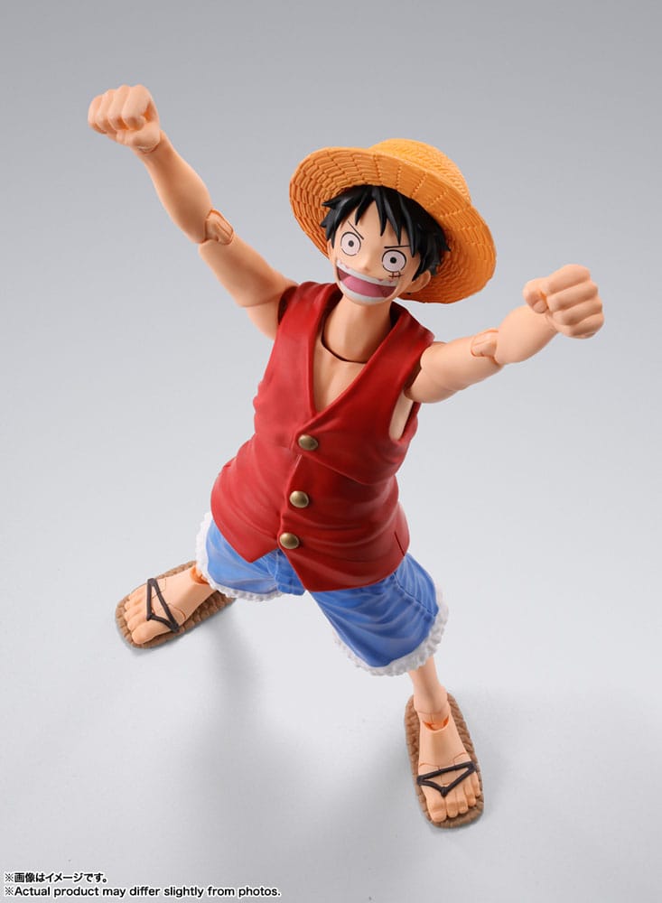 One Piece Monkey D. Luffy Romance Dawn S.H. Figure Arts Figure 15cm