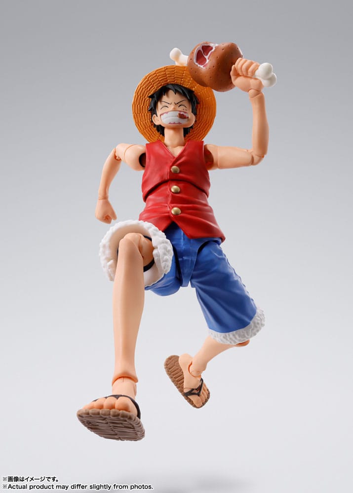 One Piece Monkey D. Luffy Romance Dawn S.H. Figure Arts Figure 15cm