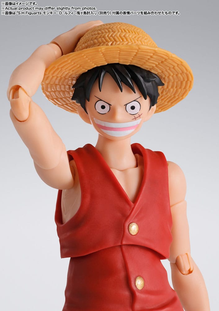 One Piece Monkey D. Luffy Romance Dawn S.H. Figure Arts Figure 15cm