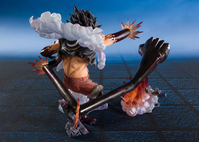 One Piece Monkey D. Luffy Gear 4 Snake Man King Cobra FigureartsZERO Figure 21cm