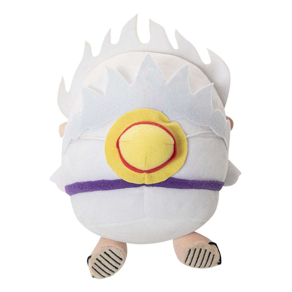 One Piece Monkey D. Luffy Gear 5 SD Ver. Sakami Sitting Down Plush 15cm