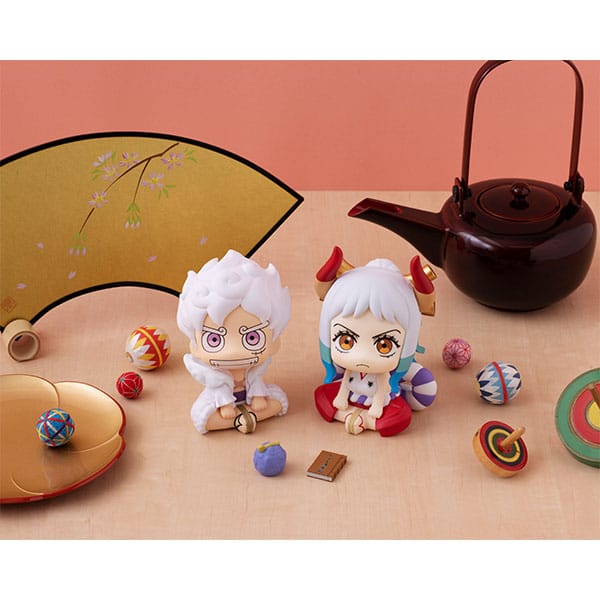 One Piece Monkey D. Luffy Gear Fifth Megahouse Look Up Figure 11cm