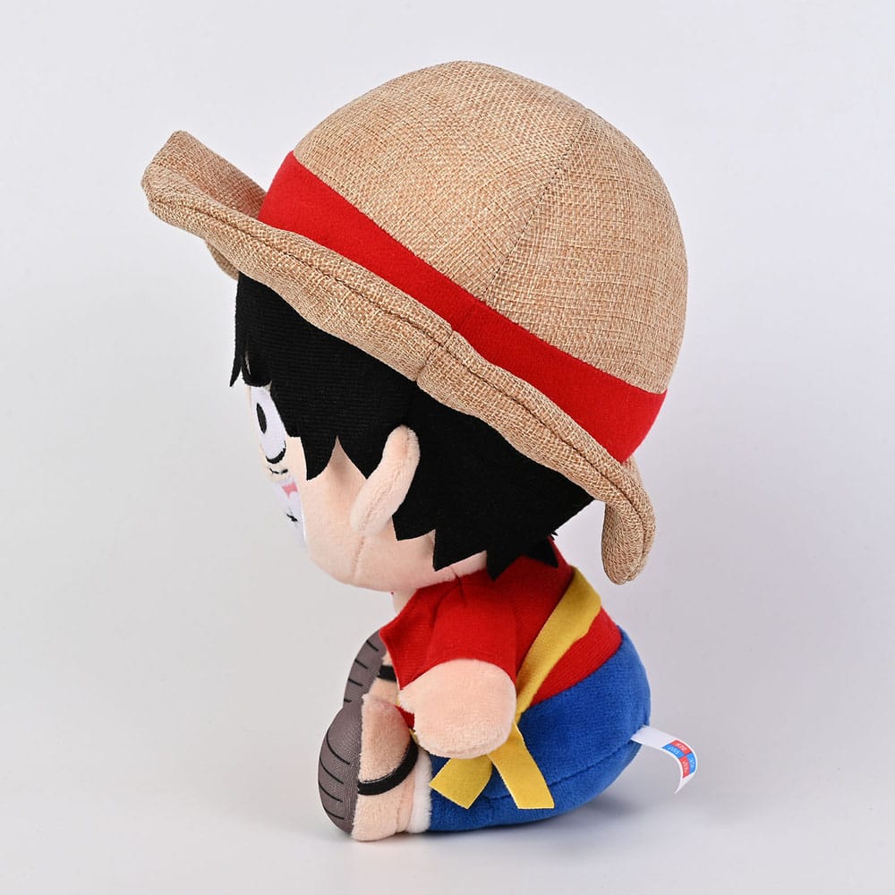 One Piece Luffy New World Ver. Sakami Sitting Down Plush 20cm