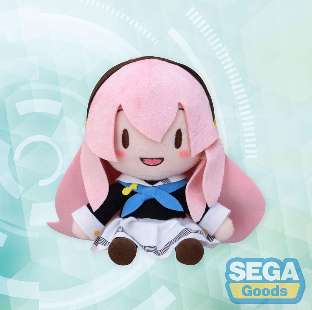 Vocaloid Megurine Luka Uniform Ver EX Sega Plush 16cm