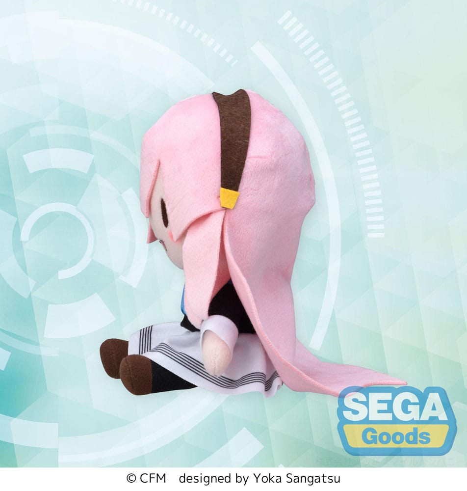 Vocaloid Megurine Luka Uniform Ver EX Sega Plush 16cm