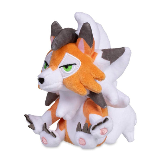 Pokemon Lycanroc Dusk Form Alola Sitting Cuties Plush Toy 14cm