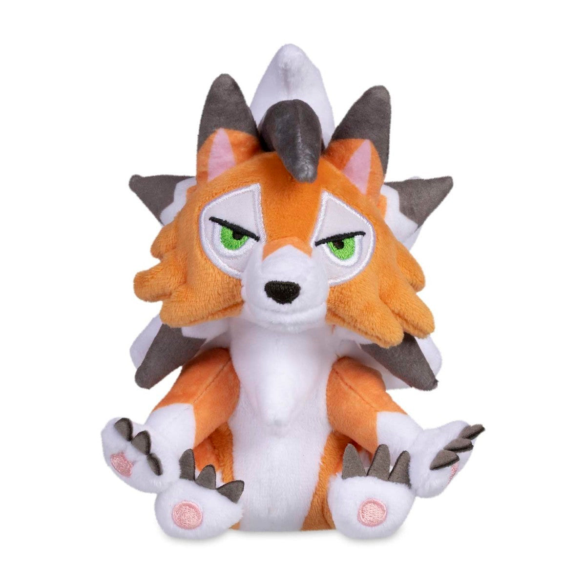 Pokemon Lycanroc Dusk Form Alola Sitting Cuties Plush Toy 14cm