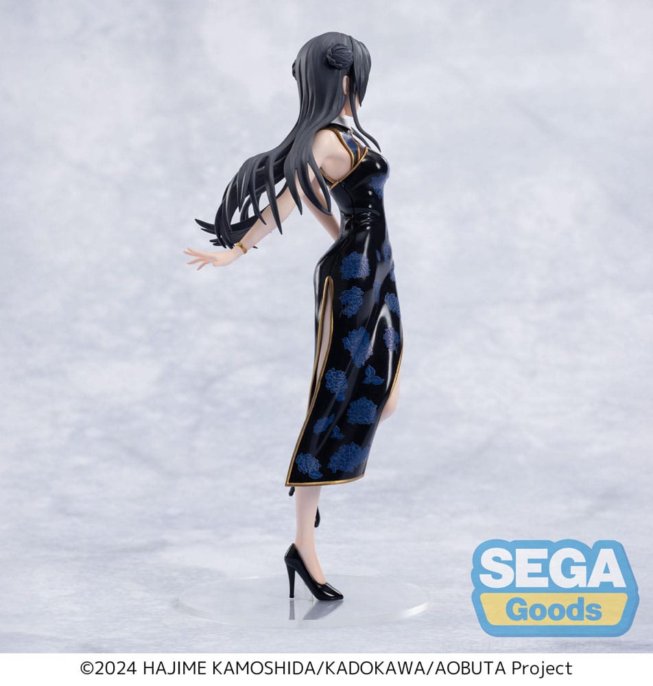 Rascal Does Not Dream of Bunny Girl Senpai Mai Sakurajima Chinese Dress Sega Figure 22cm