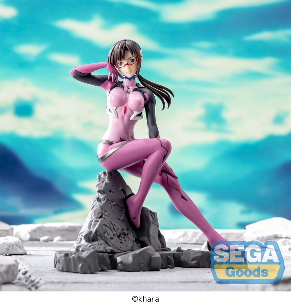 Evangelion Mari Makinami Illustrious Vignetteum 30th Anniversary Sega Prize Figure 18cm