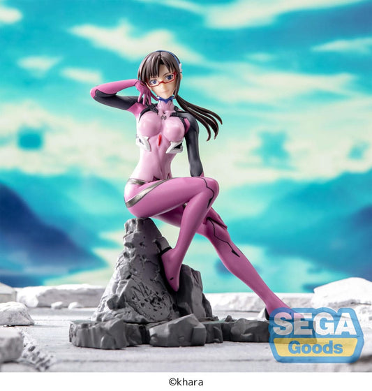 Evangelion Mari Makinami Illustrious Vignetteum 30th Anniversary Sega Prize Figure 18cm