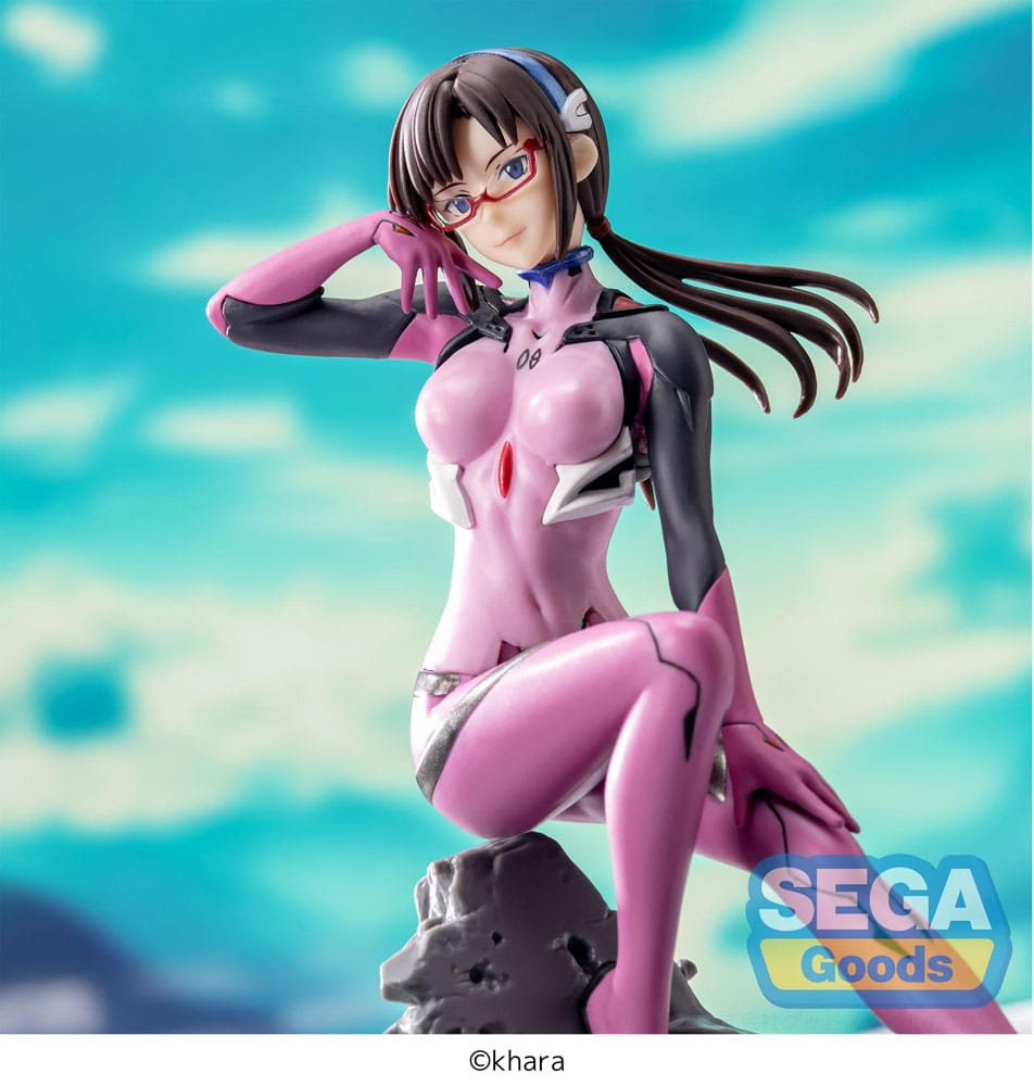 Evangelion Mari Makinami Illustrious Vignetteum 30th Anniversary Sega Prize Figure 18cm