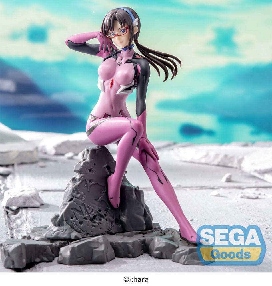 Evangelion Mari Makinami Illustrious Vignetteum 30th Anniversary Sega Prize Figure 18cm