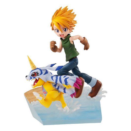 Digimon Matt Yamato Ishida & Gabumon Megahouse G.E.M Figure 2022 Version 12cm