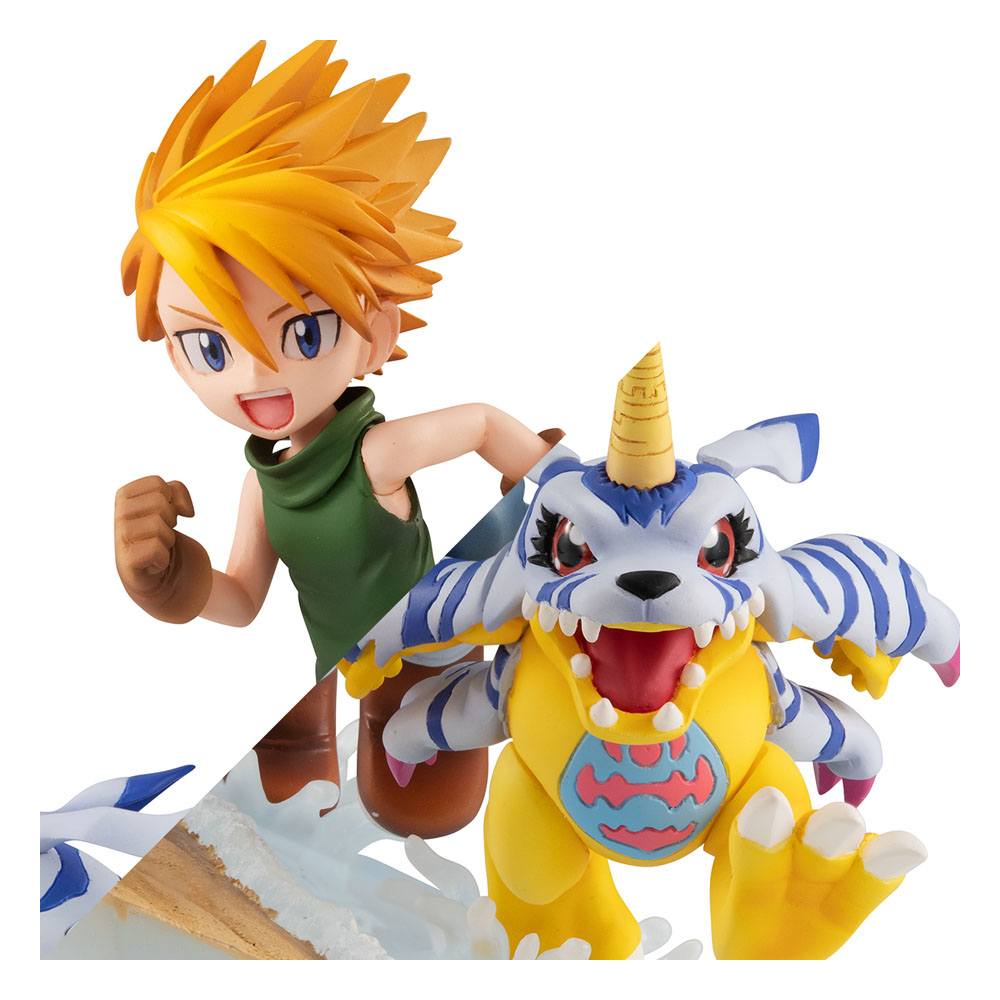 Digimon Matt Yamato Ishida & Gabumon Megahouse G.E.M Figure 2022 Version 12cm