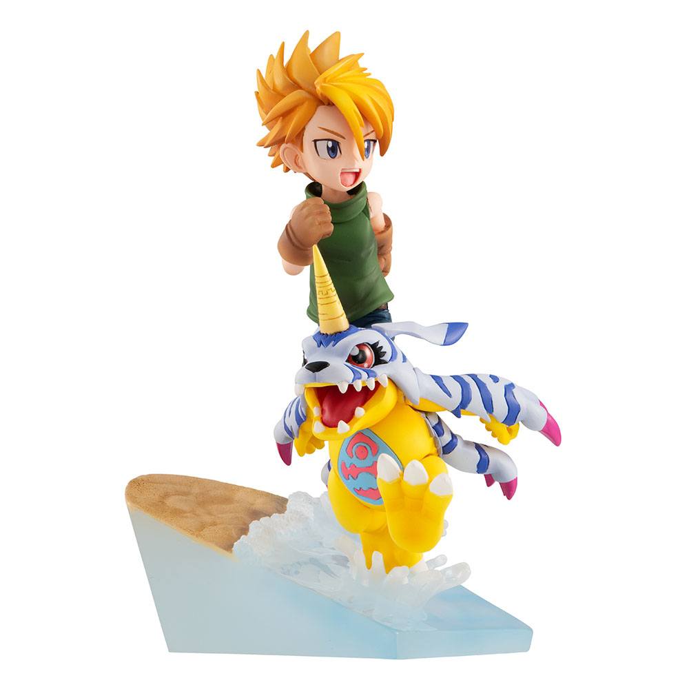 Digimon Matt Yamato Ishida & Gabumon Megahouse G.E.M Figure 2022 Version 12cm