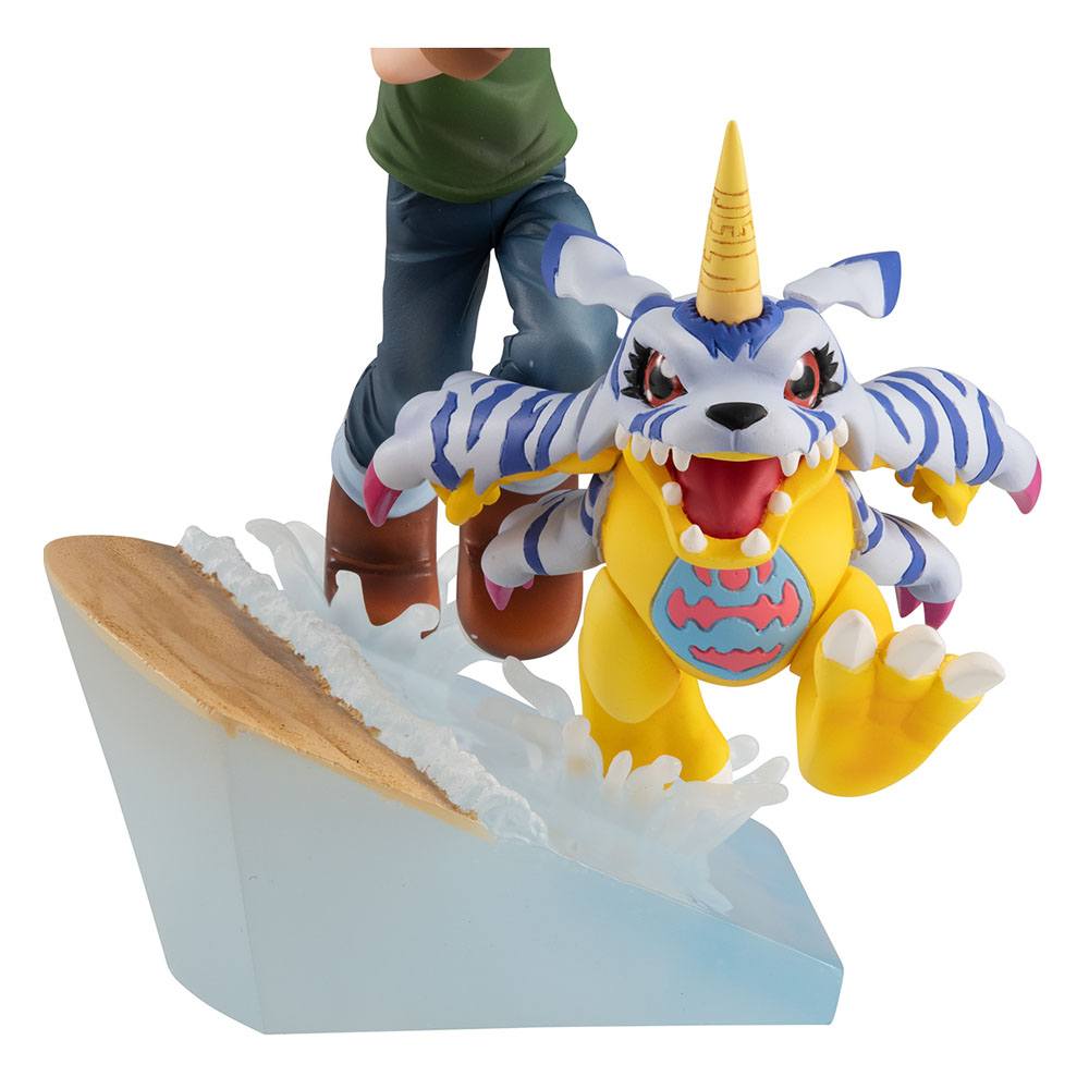 Digimon Matt Yamato Ishida & Gabumon Megahouse G.E.M Figure 2022 Version 12cm