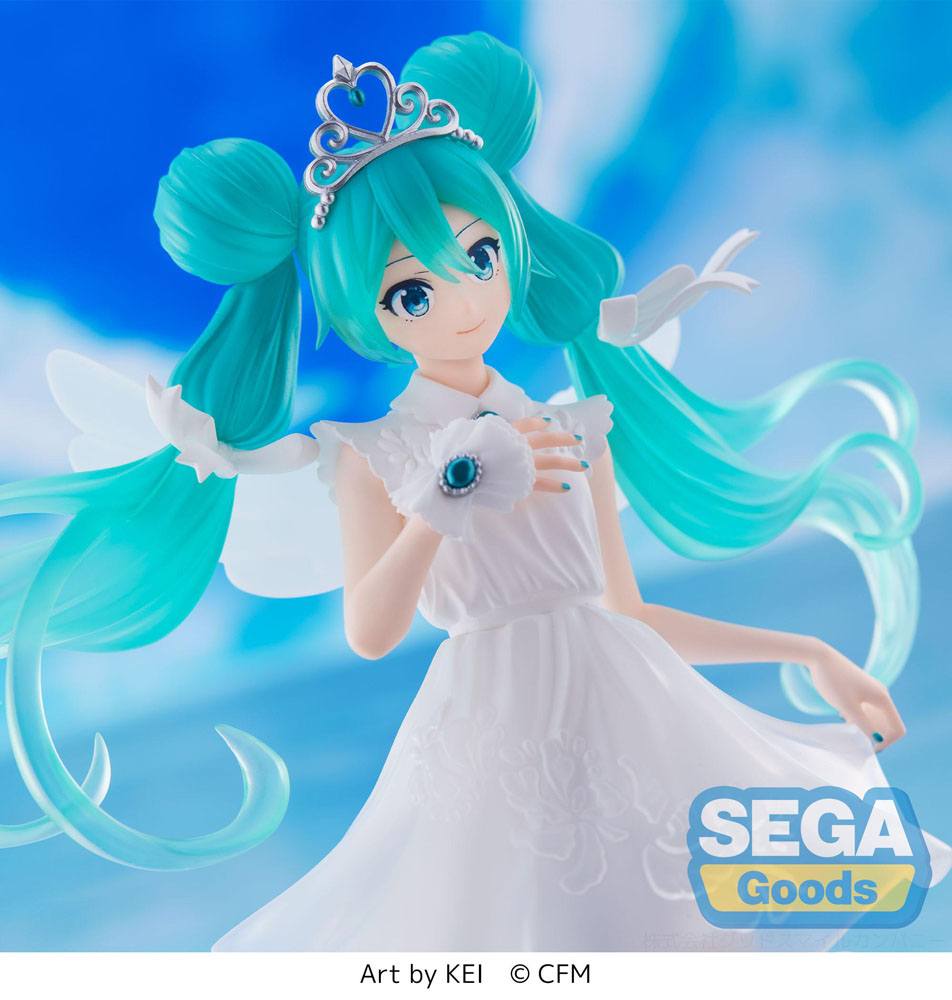 Vocaloid Hatsune Miku 15th Anniversary Kei Ver Sega Prize Figure 24cm