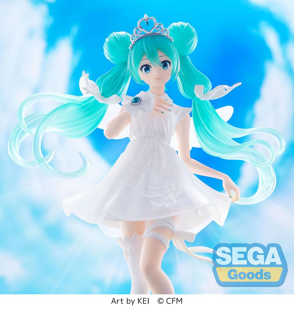 Vocaloid Hatsune Miku 15th Anniversary Kei Ver Sega Prize Figure 24cm