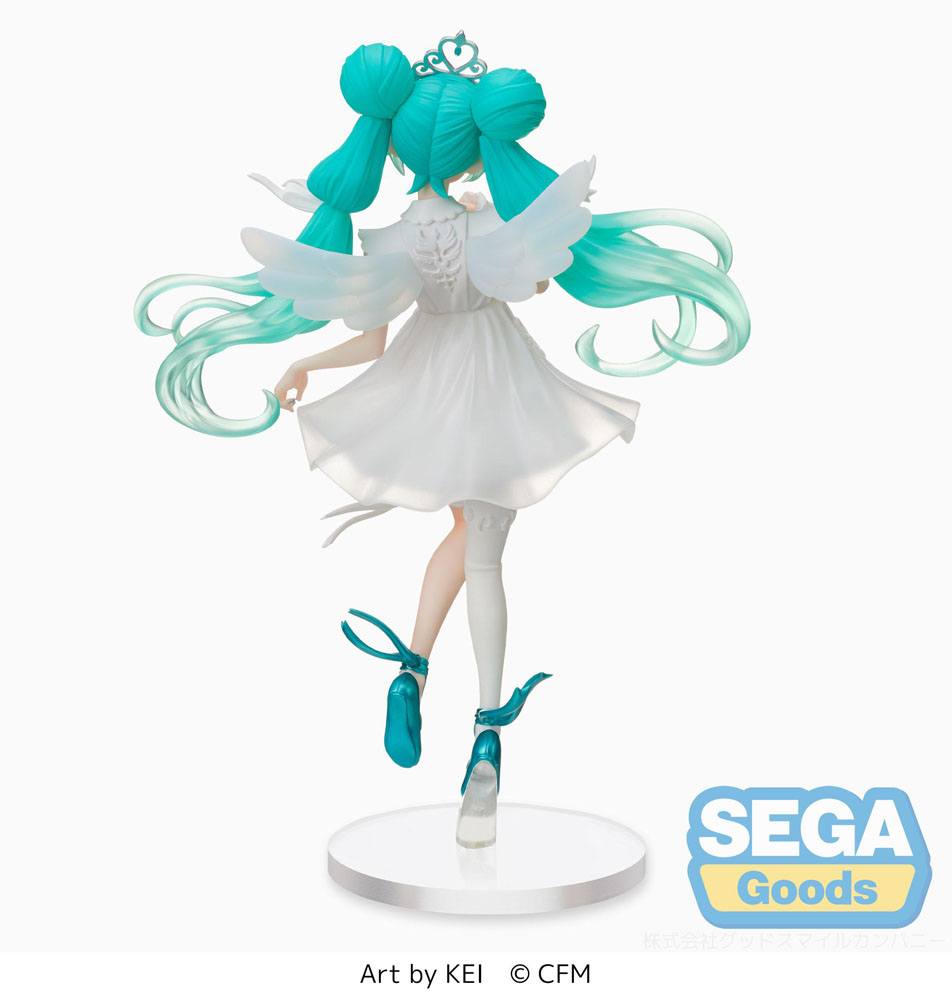 Vocaloid Hatsune Miku 15th Anniversary Kei Ver Sega Prize Figure 24cm