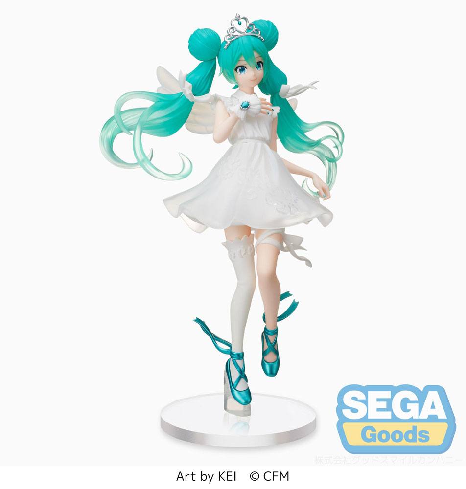 Vocaloid Hatsune Miku 15th Anniversary Kei Ver Sega Prize Figure 24cm