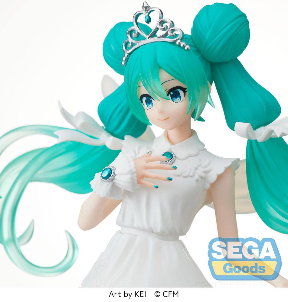 Vocaloid Hatsune Miku 15th Anniversary Kei Ver Sega Prize Figure 24cm