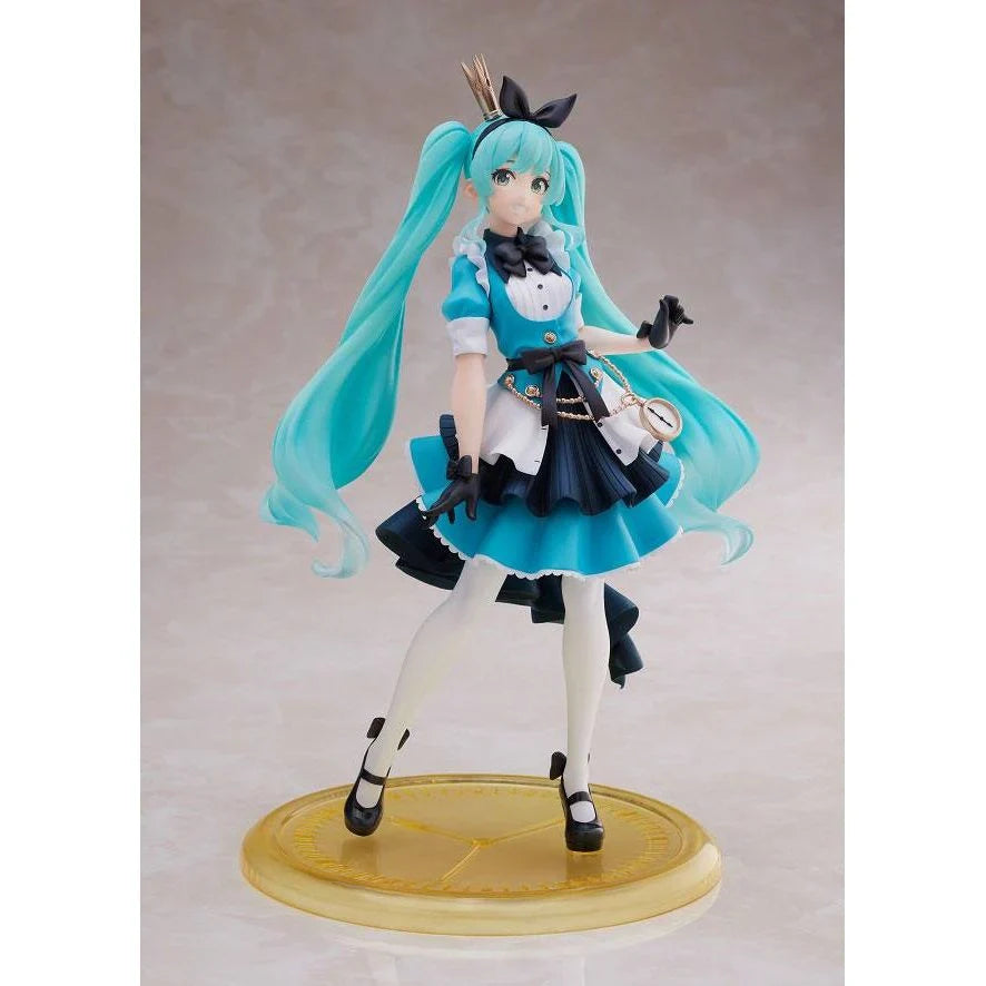 Vocaloid Hatsune Miku Alice Ver Taito Prize Figure 18cm