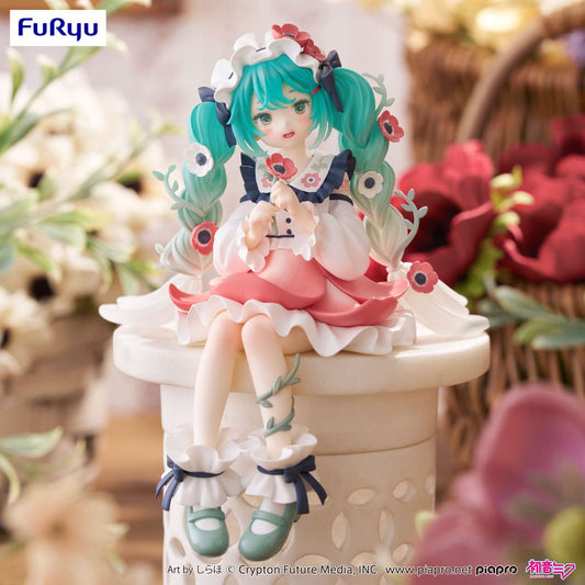 Vocaloid Hatsune Miku Flower Fairy Anemone Noodle Stopper Figure 14cm