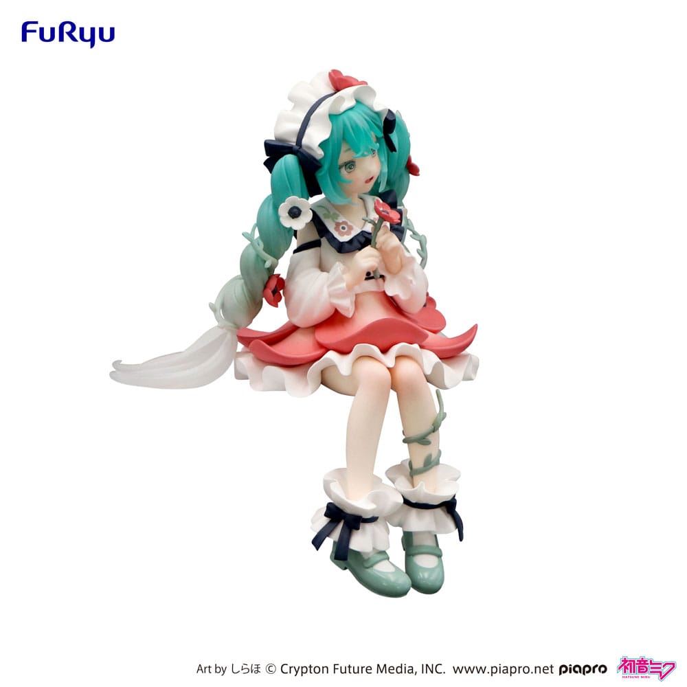 Vocaloid Hatsune Miku Flower Fairy Anemone Noodle Stopper Figure 14cm