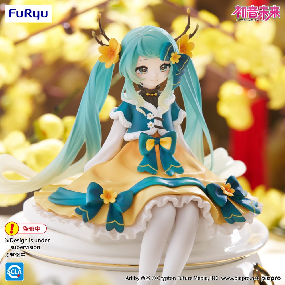 Vocaloid Hatsune Miku Chinese New Year 2025 Noodle Stopper Figure 14cm