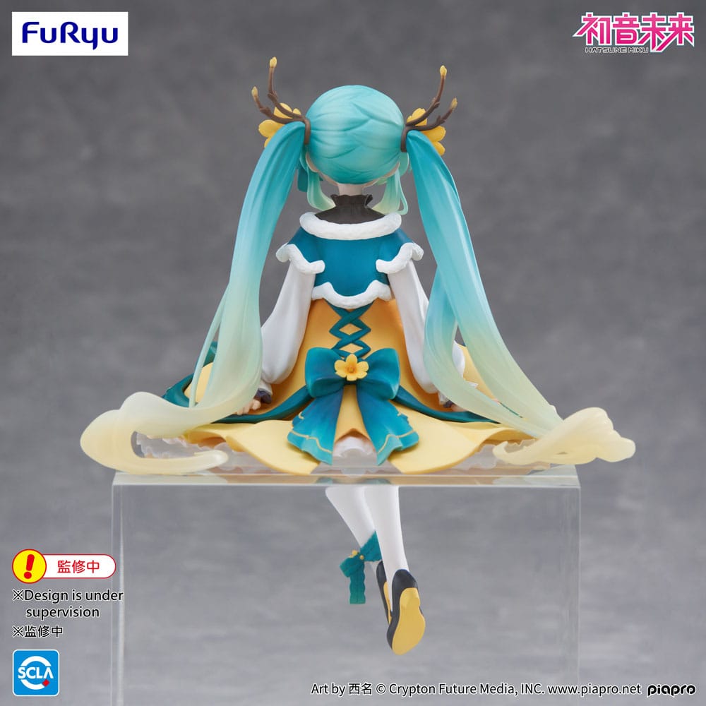 Vocaloid Hatsune Miku Chinese New Year 2025 Noodle Stopper Figure 14cm