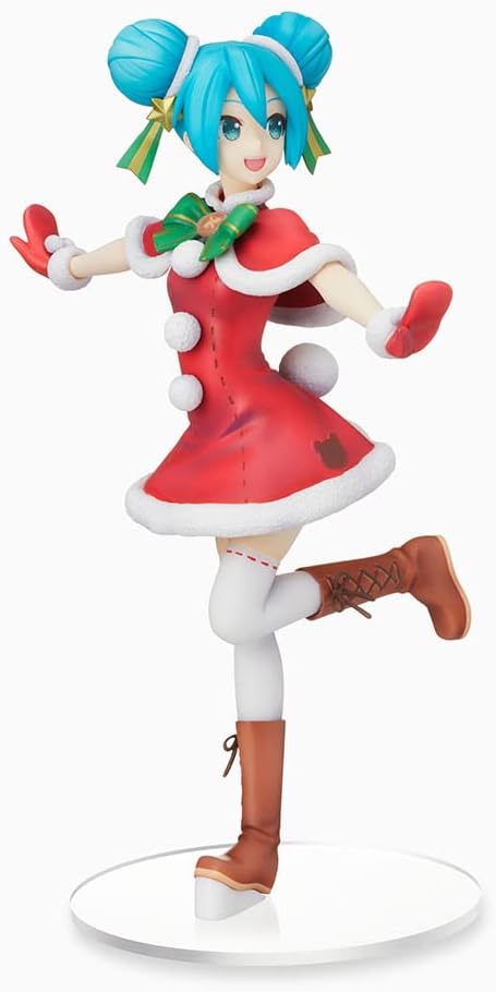 Vocaloid Hatsune Miku Christmas 2021 Ver. Sega Prize Figure 18cm