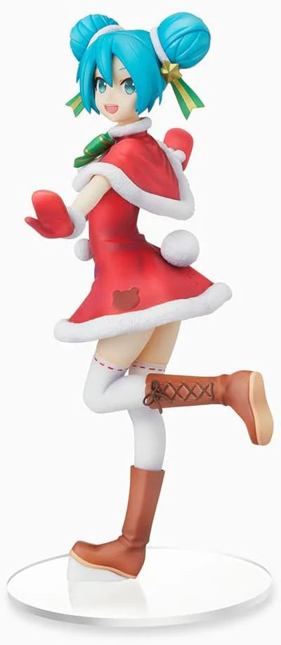 Vocaloid Hatsune Miku Christmas 2021 Ver. Sega Prize Figure 18cm