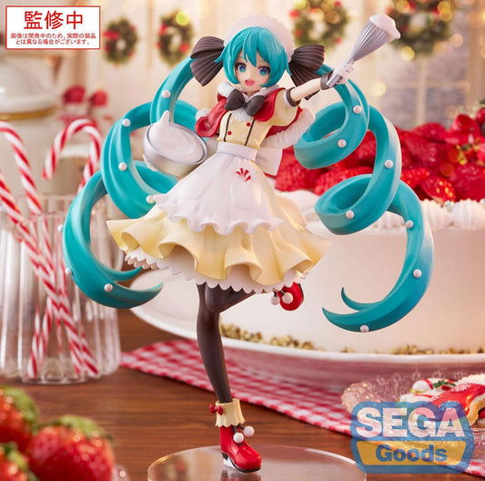 Vocaloid Hatsune Miku Christmas 2025 Ver. Sega Prize Figure 20cm