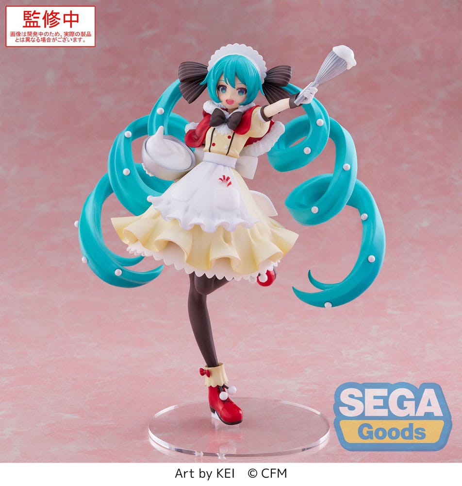 Vocaloid Hatsune Miku Christmas 2025 Ver. Sega Prize Figure 20cm