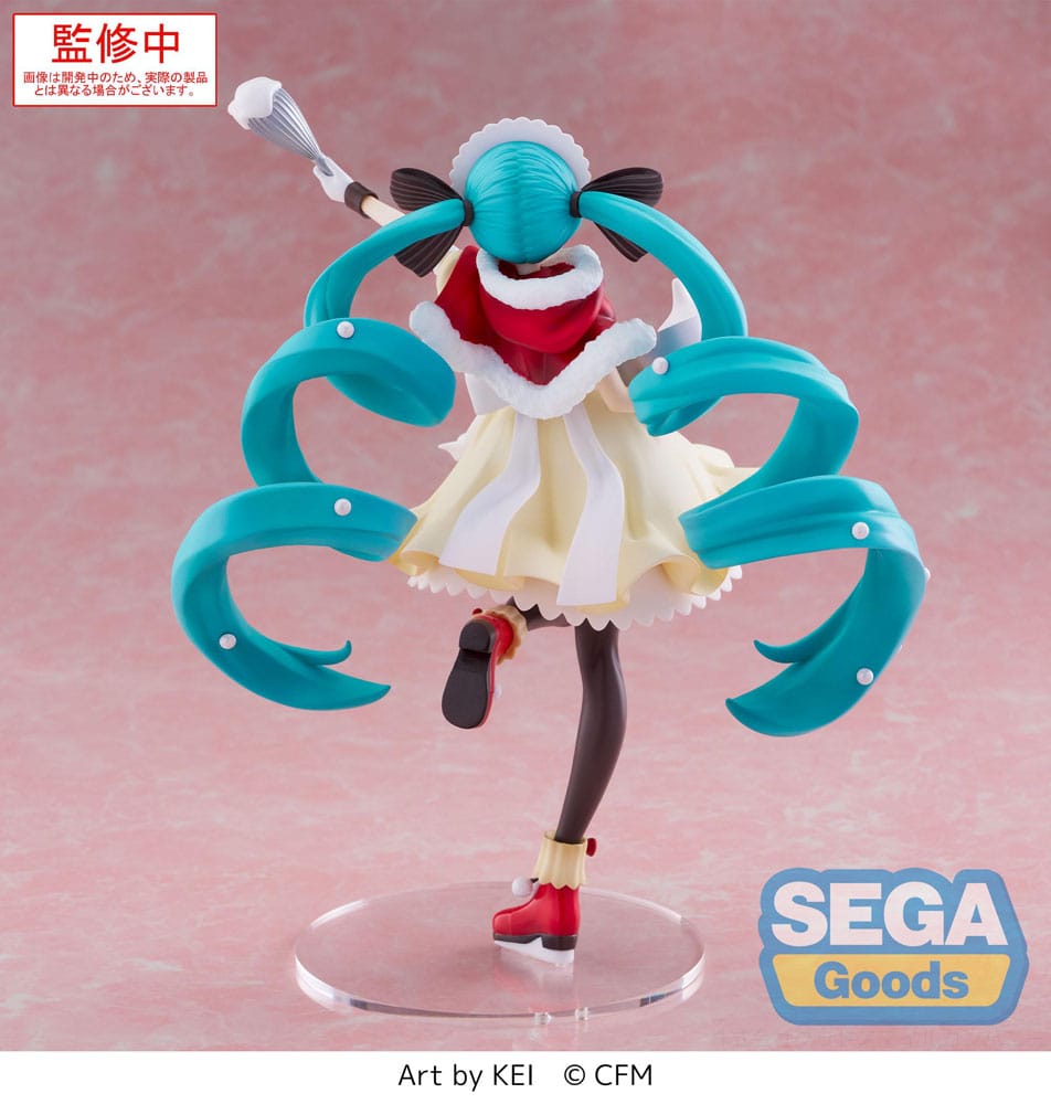 Vocaloid Hatsune Miku Christmas 2025 Ver. Sega Prize Figure 20cm