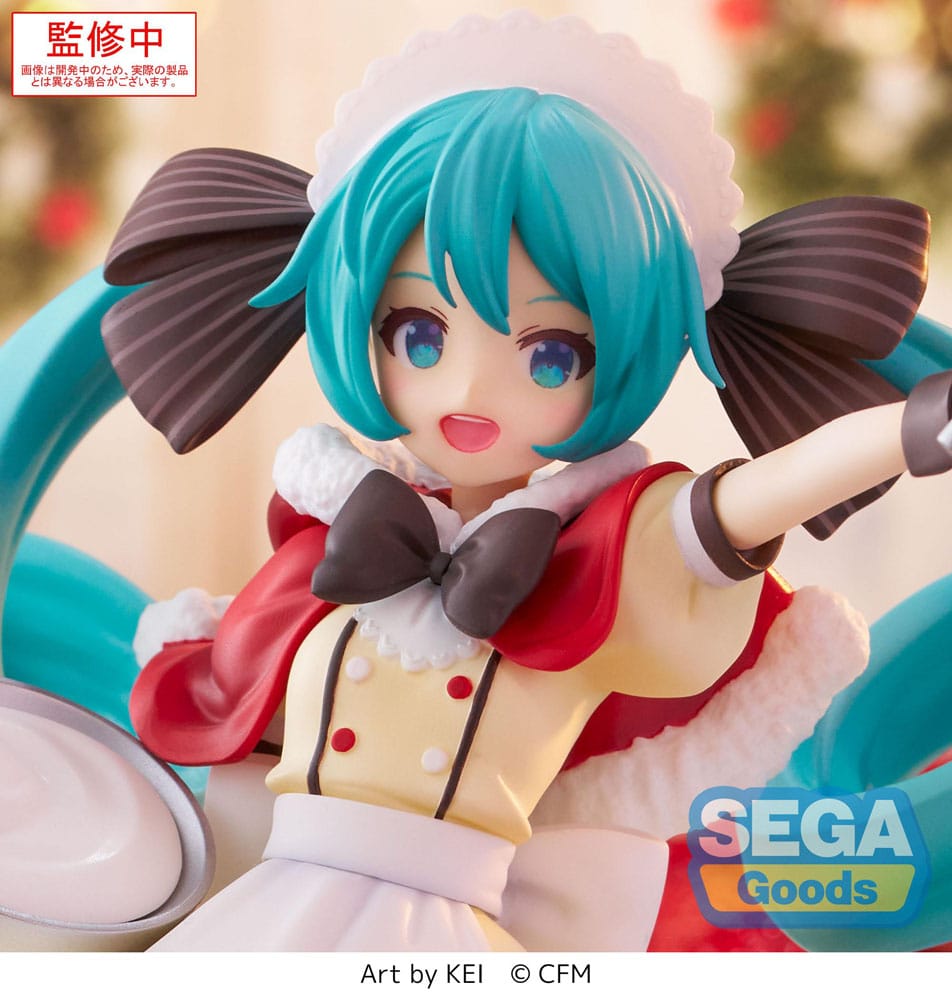Vocaloid Hatsune Miku Christmas 2025 Ver. Sega Prize Figure 20cm