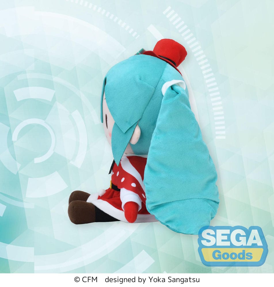 Vocaloid Hatsune Miku Christmas Large Sega Plush 35cm