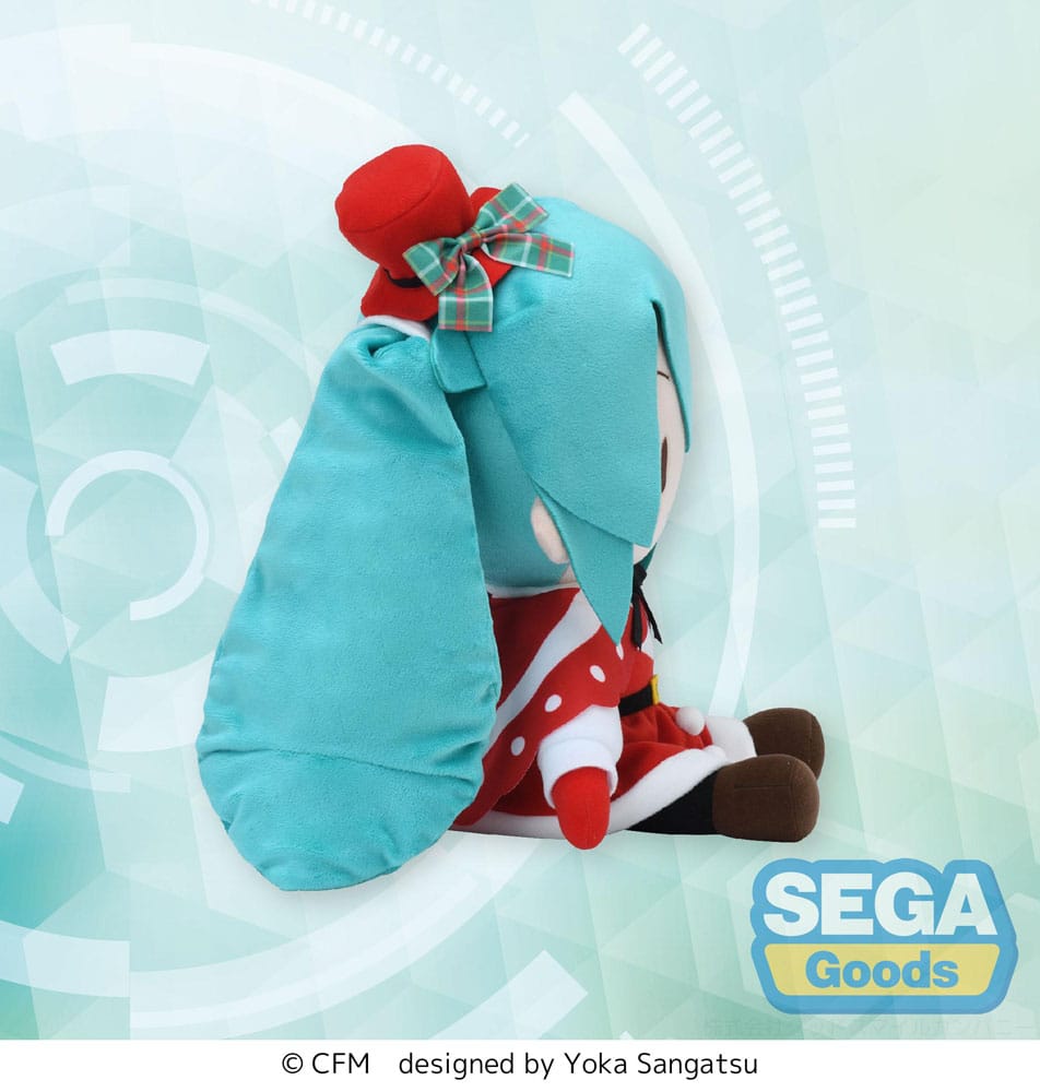 Vocaloid Hatsune Miku Christmas Large Sega Plush 35cm