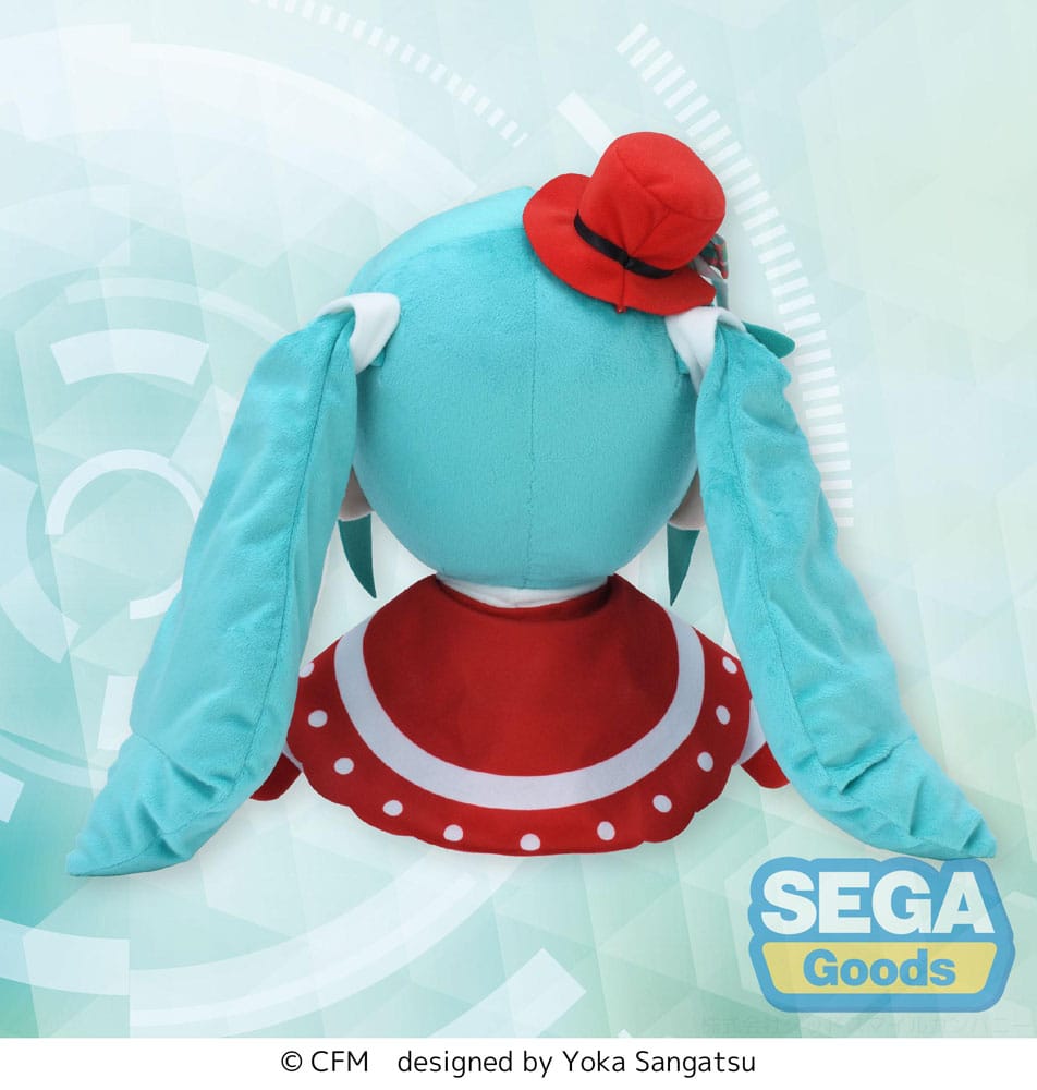 Vocaloid Hatsune Miku Christmas Large Sega Plush 35cm