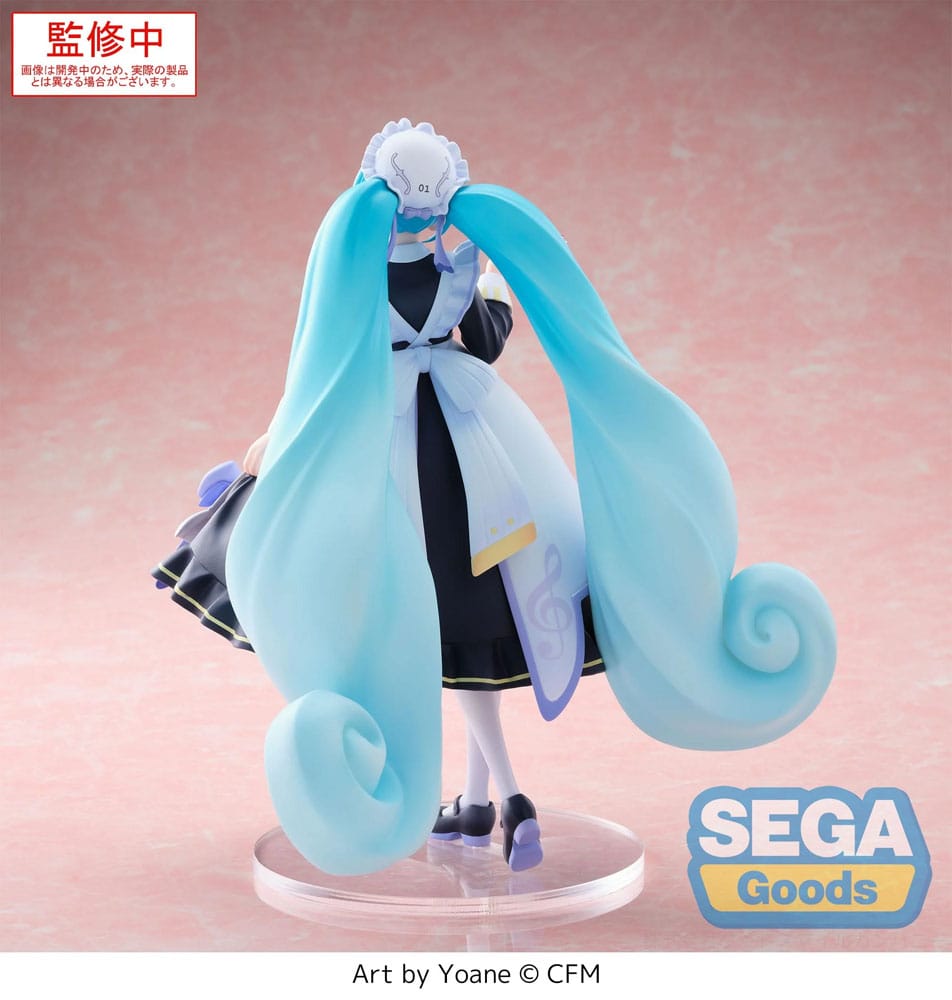 Vocaloid Hatsune Miku Classical Maid Sega Prize Figure 21cm